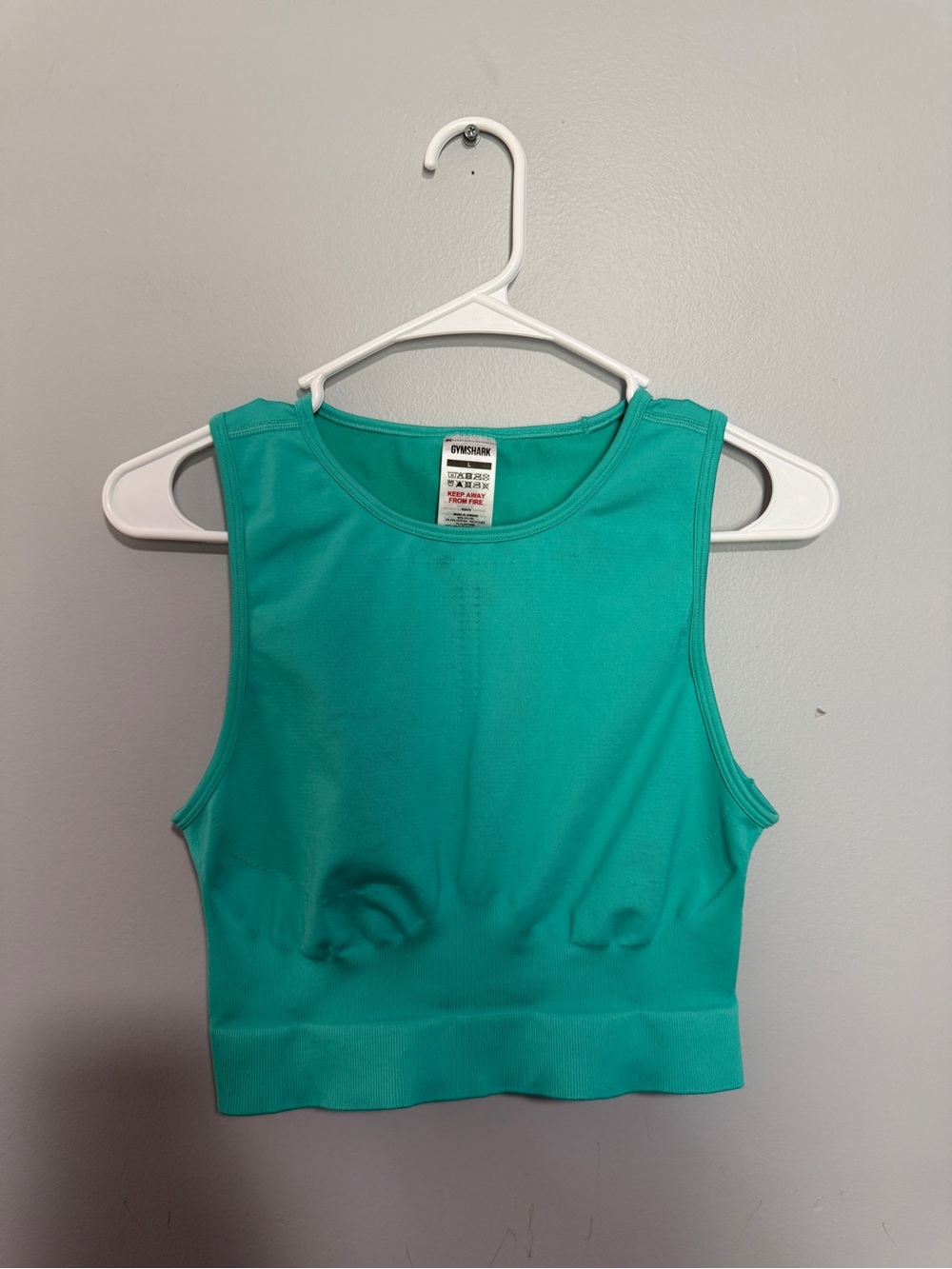 Gymshark Cropped Tank/Sports Bra Size L